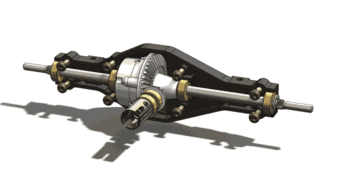 差速器工作原理视频,车辆平稳转向的秘密