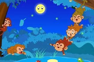 猴子捞月视频故事,一场虚幻与现实的奇幻之旅