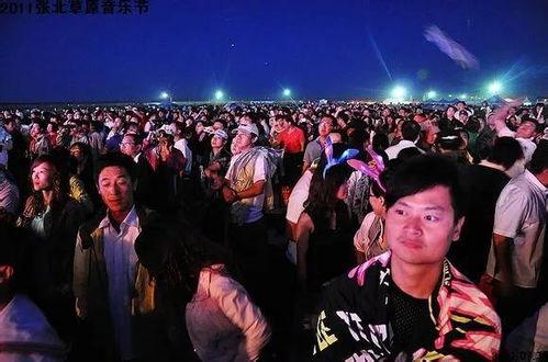 张北草原音乐节视频,视听盛宴,草原狂欢之夜
