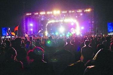 张北草原音乐节视频,视听盛宴,草原狂欢之夜